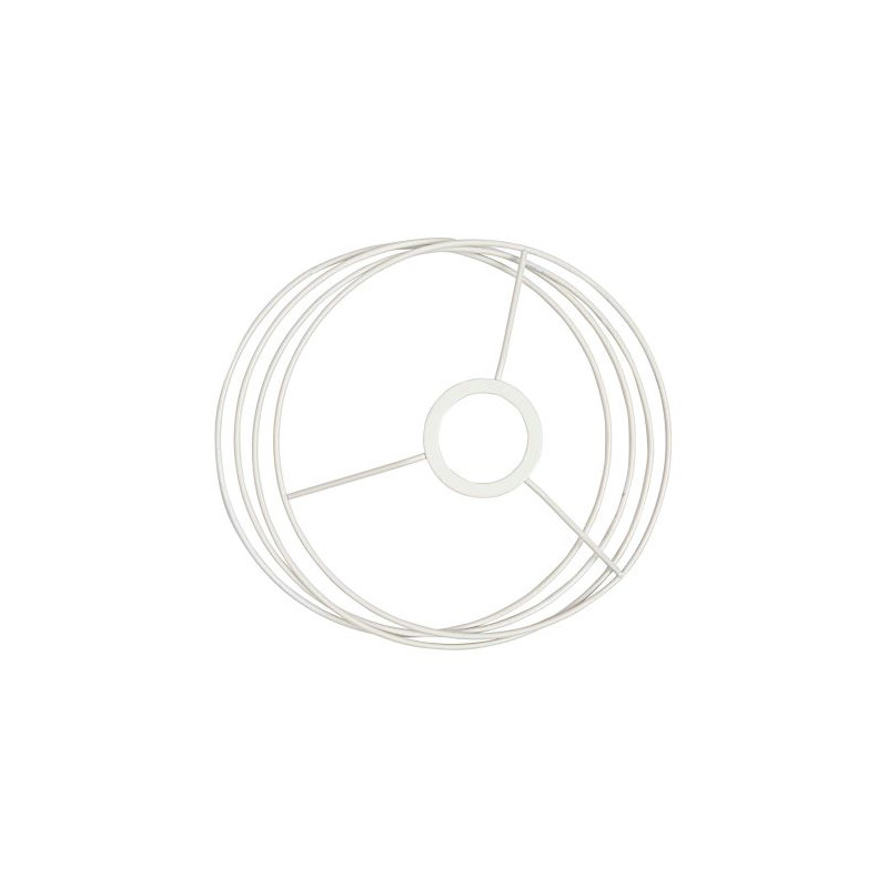 KOVINSKI OBROČ ZA SVETILKO - OKROGEL 30cm SET