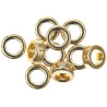 Beads 9x3,5 mm 10 kosov gold
