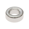 Beads 9x3,5 mm 10 kosov silver