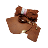 KOMPLET DIANA cognac gold / cognac