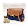 KOMPLET DIANA cognac gold / indigo