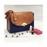 KOMPLET DIANA cognac gold / indigo