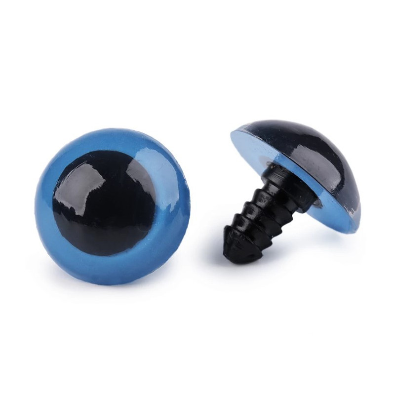 VARNOSTNE OČI 20mm MODRE