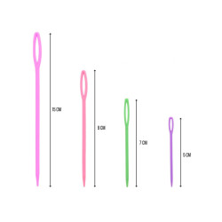 SET 4 PLASTIČNIH ŠIVANK