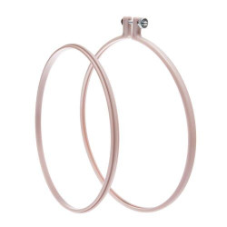 OBROČ ZA VEZENJE IZ PLASTIKE ⌀20,3cm MAUVE