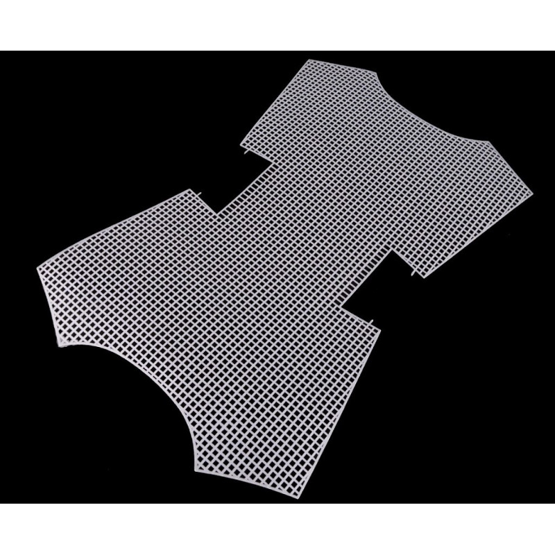 MREŽASTO PLASTIČNO PLATNO ZA IZDELAVO TORBIC 30 x 21 x 9 cm