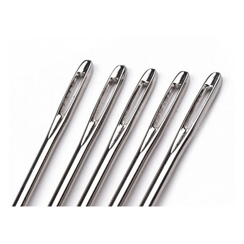 DALJŠE KOVINSKE ŠIVANKE Z VEČJIM UŠESOM - debelejše