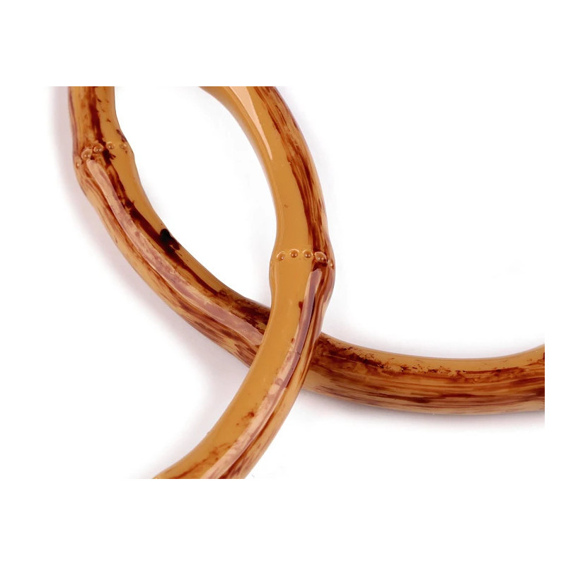 PLASTIČEN ROČAJ, IMITACIJA BAMBUSA, 15cm