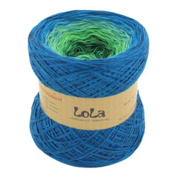 GRADIENT YARN CLASSIC, 3, 4, 5 niti, SMARAGDGREEN