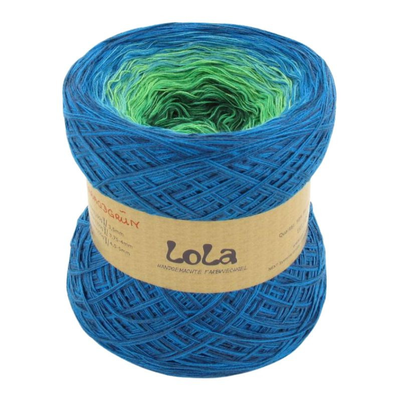 GRADIENT YARN CLASSIC, 3, 4, 5 niti, SMARAGDGREEN