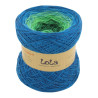 GRADIENT YARN CLASSIC, 3, 4, 5 niti, SMARAGDGREEN