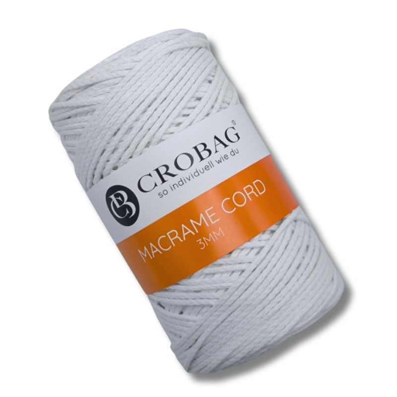 MACRAME CORD 3MM CROBAG