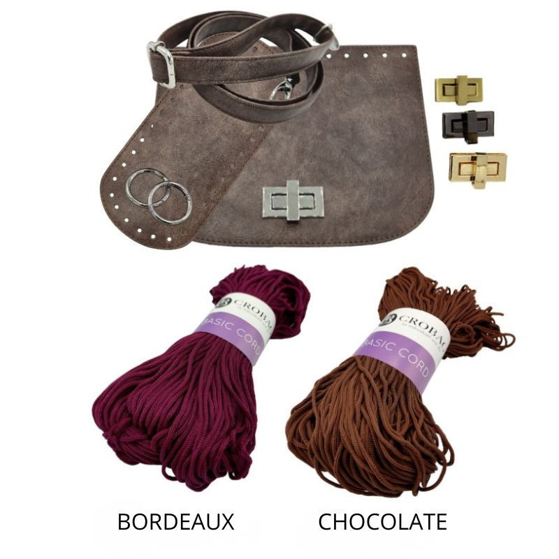 KOMPLET VIVIEN LILA BROWN