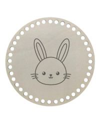 LESENO DNO ZA IZDELAVO KOŠARIC Z GRAVIRANIM MOTIVOM - VELIKA NOČ 2