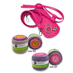 KOMPLET MARIE fuchsia