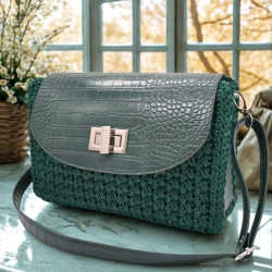 KOMPLET IVONNE croco blue